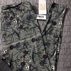 NWT LuLaRoe Disney Jack Skellington TC Leggings!